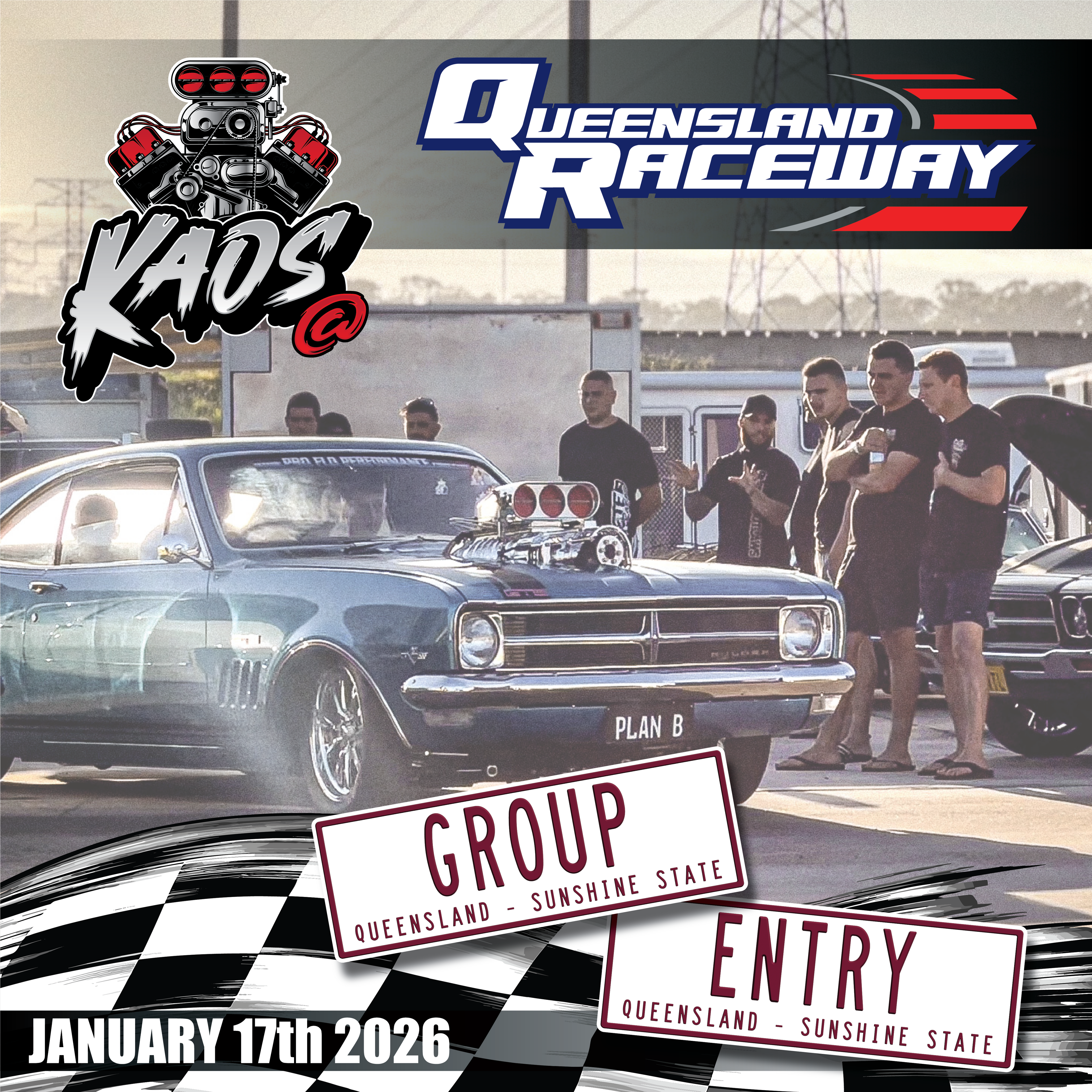 KAOS @ QR GROUP TICKET ( 5 ADULTS )